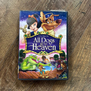Unisex MGM All Dogs Go to Heaven DVD Blue